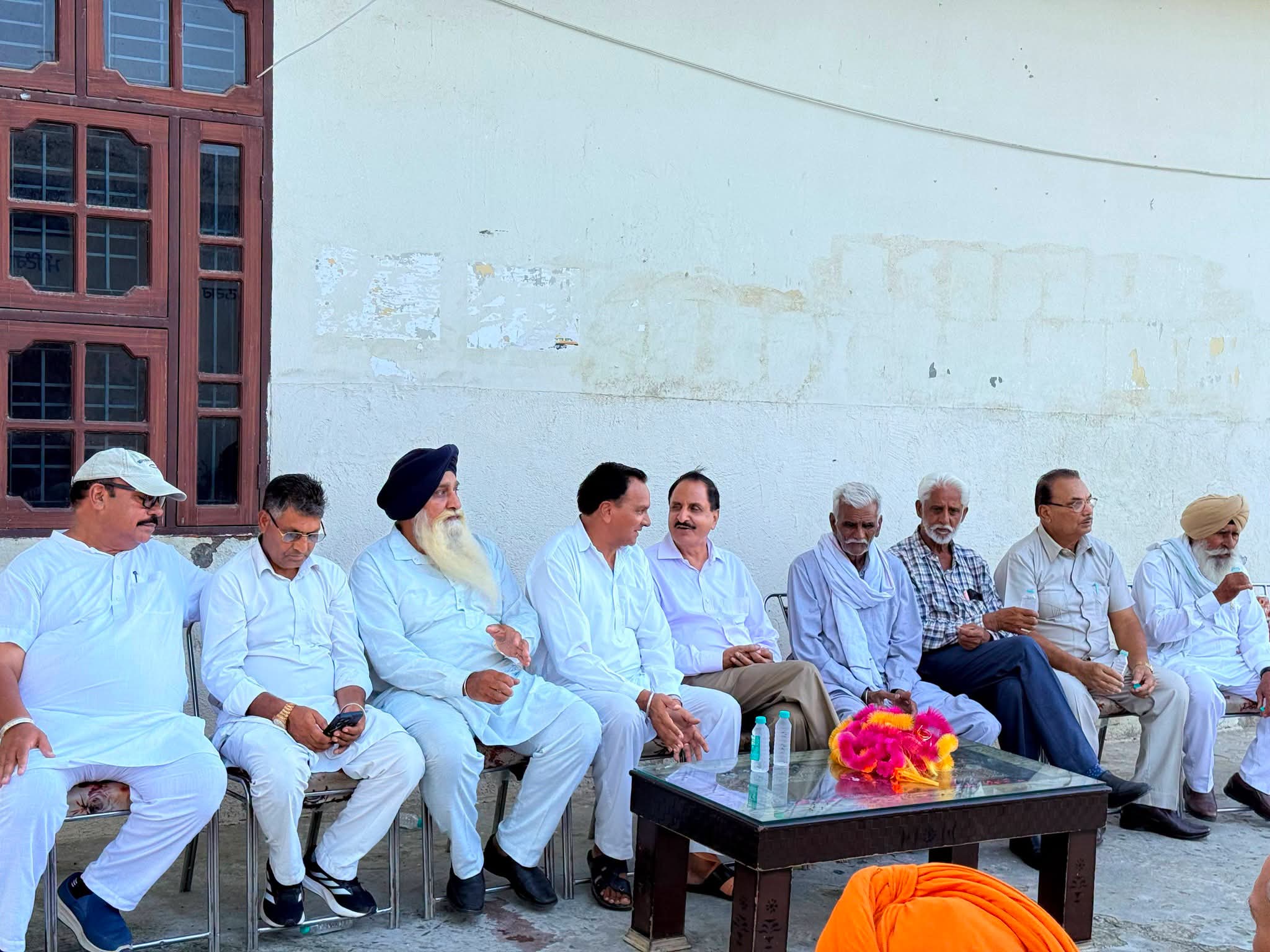 ਬ੍ਰਿਗੇਡੀਅਰ ਰਾਜ ਕੁਮਾਰ ਦਾ ਪਿੰਡ ਨਵਾਂਗਰਾਂ ਵਿਖੇ ਲੋਕ ਮਿਲਣੀ ਦੌਰਾਨ ਕੀਤਾ ਗਿਆ ਭਰਵਾਂ ਸਵਾਗਤ
