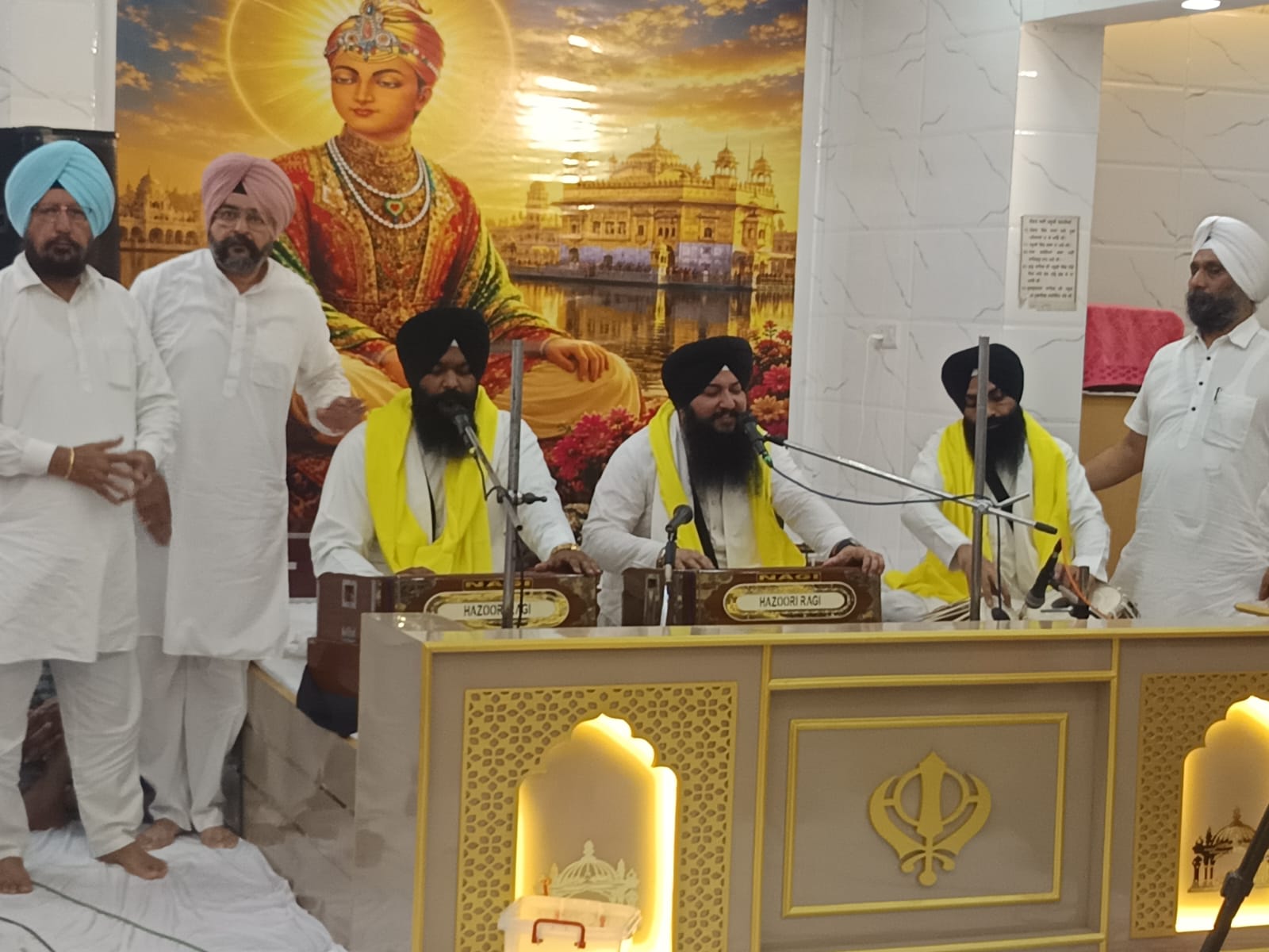 ਅੱਠਵੇਂ ਪਾਤਸ਼ਾਹ ਜੀ ਦੇ ਆਗਮਨ ਪੁਰਬ ਨੂੰ ਸਮਰਪਿਤ ਗੁਰਦੁਆਰਾ ਮਾਤਾ ਸਾਹਿਬ ਕੌਰ ਵਿਖੇ ਗੁਰਮਤਿ ਸਮਾਗਮ ਹੋਏ