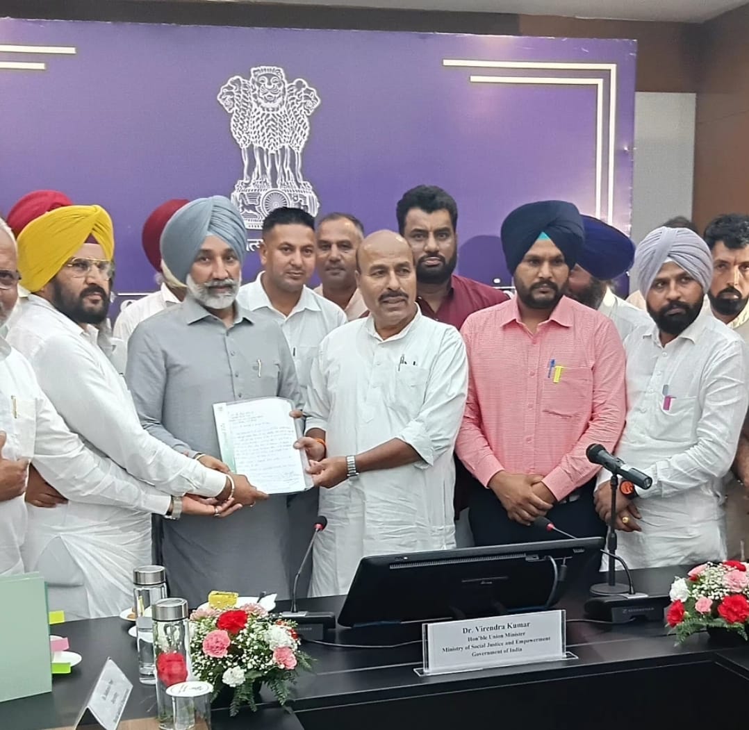 ਡੀਐੱਨਟੀ ਭਾਈਚਾਰਿਆਂ ਦੀ ਆਵਾਜ਼ ਦਿੱਲੀ ਤੱਕ ਗੂੰਜੀ ਕੇਂਦਰੀ ਮੰਤਰੀ ਨਾਲ ਮੀਟਿੰਗ ’ਚ ਹੱਕਾਂ, ਸਿੱਖਿਆ ਤੇ ਰੁਜ਼ਗਾਰ ਦੇ ਮੁੱਦੇ ਉੱਠੇ : ਜਸਪਾਲ ਪੰਜਗਰਾਈਂ