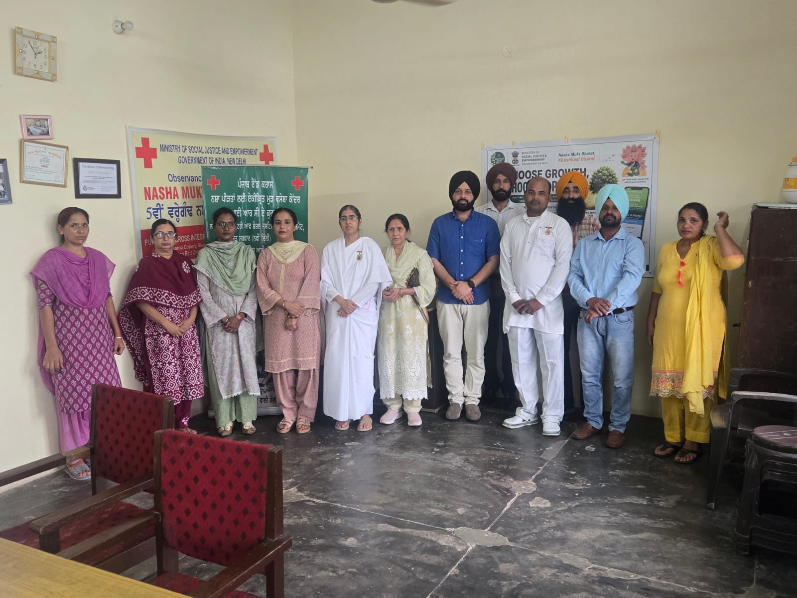 ਪੰਜਾਬ ਰੈੱਡ ਕ੍ਰਾਸ IRCA ਕੁਰਾਲੀ ਵੱਲੋਂ ਬ੍ਰਹਮਾ ਕੁਮਾਰੀਆਂ ਦੇ ਸਹਿਯੋਗ ਨਾਲ ਪ੍ਰੇਰਣਾਦਾਇਕ ਅਤੇ ਇੰਟਰਐਕਟਿਵ ਸੈਸ਼ਨ ਦਾ ਆਯੋਜਨ