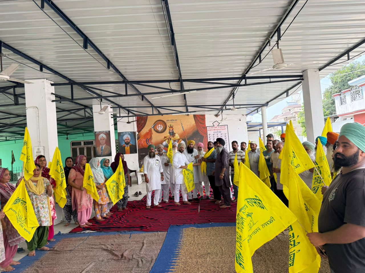 ਪਿੰਡ ਖੋਜੇਵਾਲਾ ਵਿਖੇ ਕਿਸਾਨ ਨੌਜਵਾਨ ਸੰਘਰਸ਼ ਕਮੇਟੀ ਦਾ ਗਠਨ