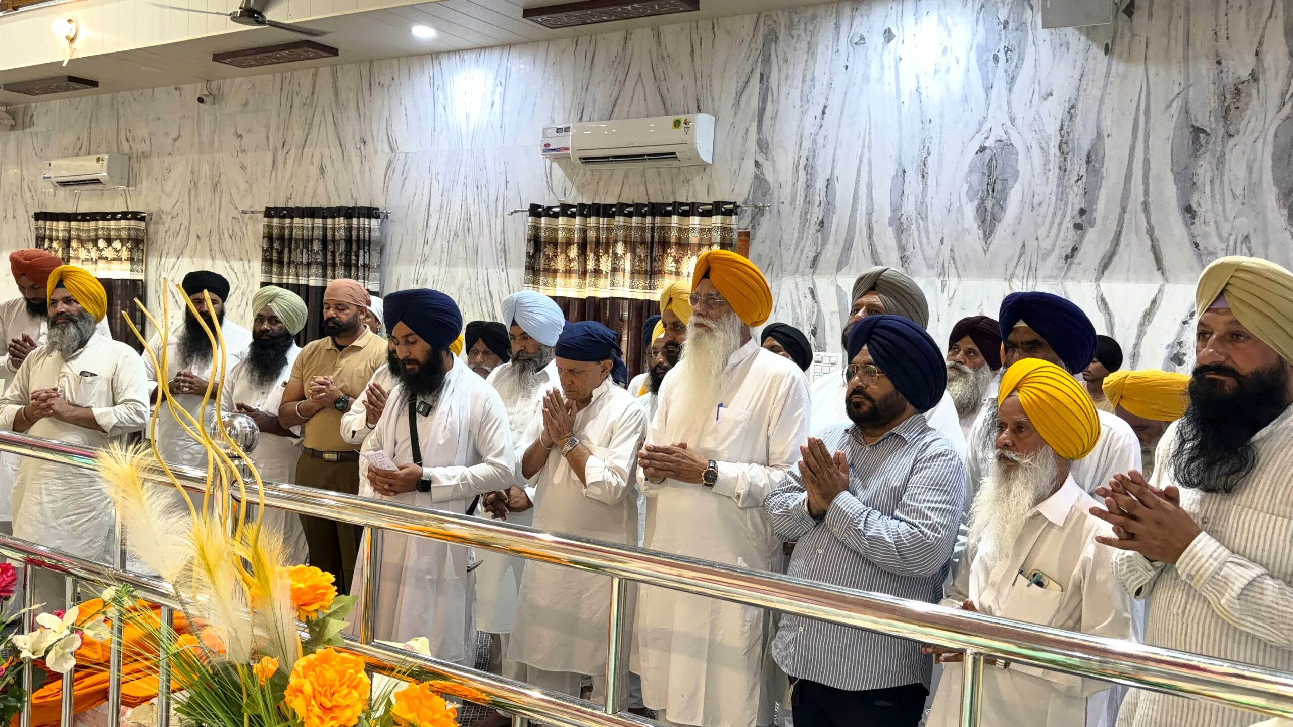 ਗੁਰਦੁਆਰਾ ਗੁਰੂਸਰ ਕਾਉਂਕੇ ਵਿਖੇ ਸੁਖਬੀਰ ਸਿੰਘ ਬਾਦਲ ਦੀ ਸਿਹਤਯਾਬੀ ਤੇ ਚੜ੍ਹਦੀ ਕਲਾ ਲਈ ਵਿਸ਼ੇਸ਼ ਅਰਦਾਸ