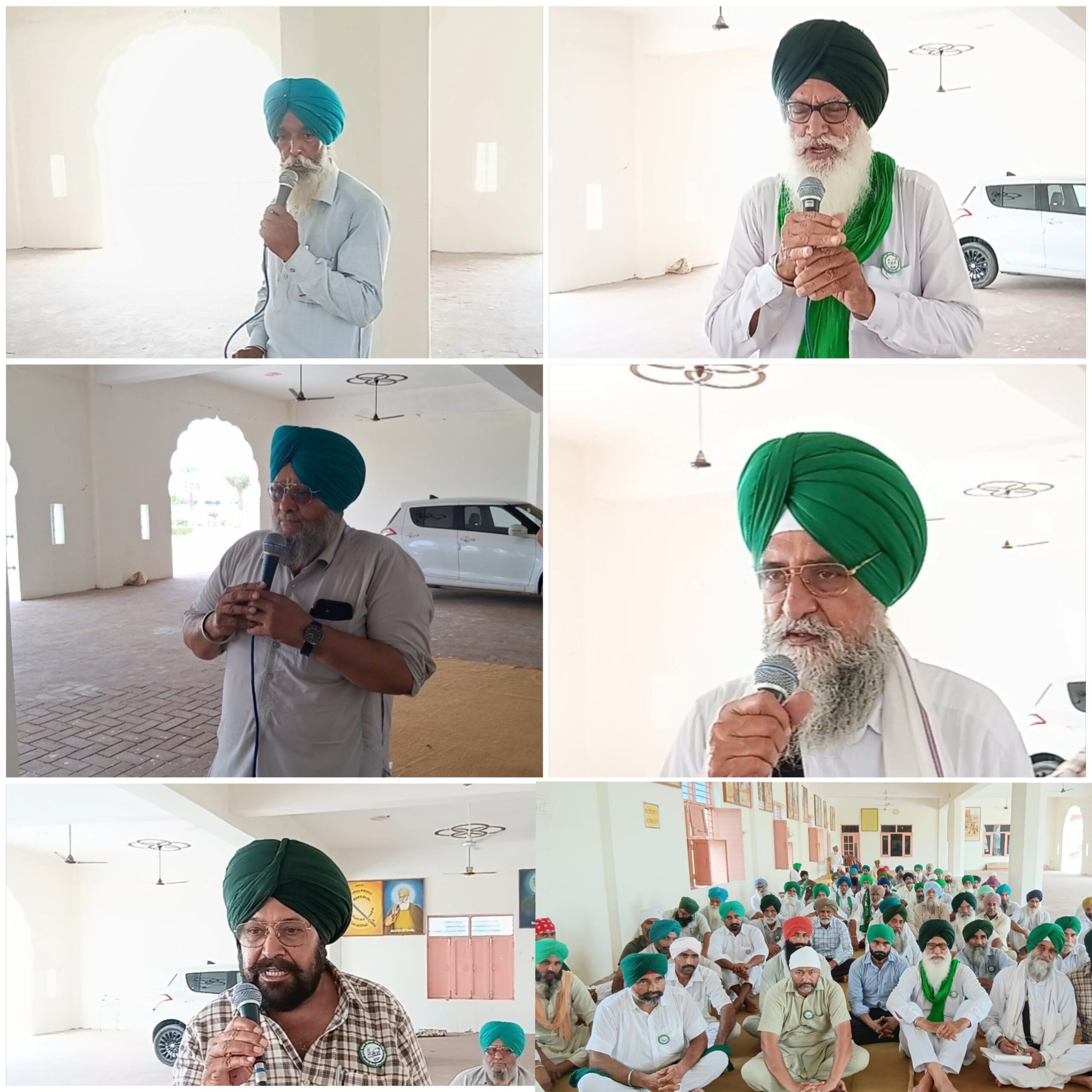 ਭਾਰਤੀ ਕਿਸਾਨ ਯੂਨੀਅਨ ਖੋਸਾ ਨੇ ਕੀਤੀ ਮਹੀਨਾਵਾਰ ਮੀਟਿੰਗ —