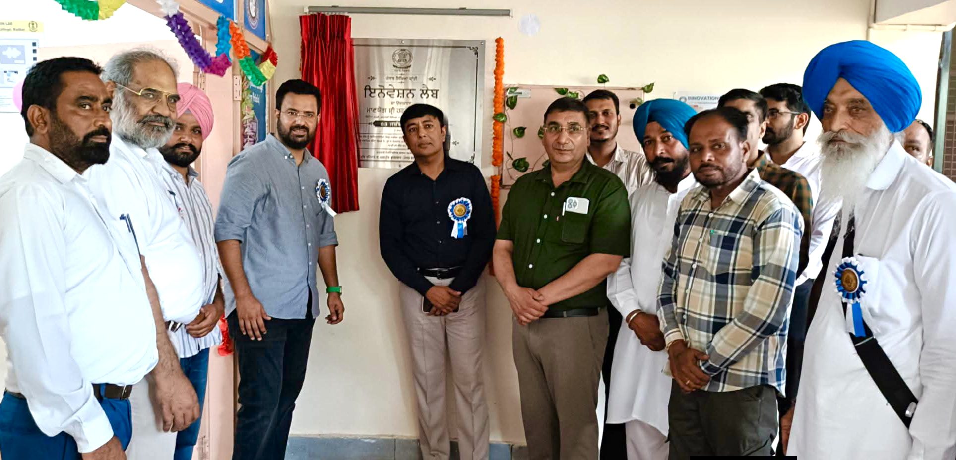 ਬਡਬਰ ਕਾਲਜ ਵਿਚ 25 ਲੱਖ ਦੀ ਲਾਗਤ ਵਾਲੀ ‘ਇਨੋਵੇਸ਼ਨ ਲੈਬ’ ਵਿਦਿਆਰਥੀਆਂ ਨੂੰ ਸਮਰਪਿਤ* *ਸਿੱਖਿਆ ਮੰਤਰੀ ਹਰਜੋਤ ਸਿੰਘ ਬੈਂਸ ਨੇ 5 ਕਾਲਜਾਂ ਵਿੱਚ ਕੀਤਾ ਵਰਚੁਅਲ ਉਦਘਾਟਨ* *ਵਿਦਿਆਰਥੀਆਂ ਨੂੰ ਉੱਦਮੀ ਬਣਾਉਣ ਵਿੱਚ ਮੀਲ ਪੱਥਰ ਸਾਬਿਤ ਹੋਵੇਗੀ ਇਨੋਵੇਸ਼ਨ ਲੈਬ: ਹਸਨ ਭਾਰਦਵਾਜ*