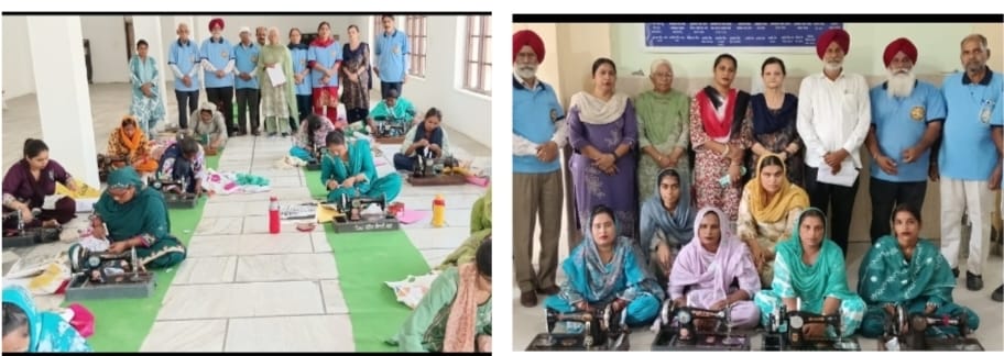 ਸਰਬੱਤ ਦਾ ਭਲਾ ਚੈਰੀਟੇਬਲ ਟਰੱਸਟ ਨੇ ਲਏ ਫਾਈਨਲ ਪੇਪਰ ਅਤੇ ਸਵੈ ਰੋਜ਼ਗਾਰ ਲਈ ਦਿੱਤੀਆਂ 12 ਸਿਲਾਈ ਮਸ਼ੀਨਾਂ 