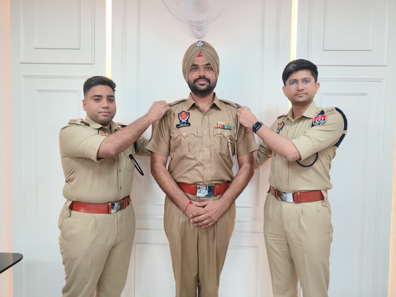 ਸ੍ਰੀ ਮੁਕਤਸਰ ਸਾਹਿਬ ਪੁਲਿਸ ਦੇ ਮੁਲਾਜ਼ਮ ਸਤਵੰਤ ਸਿੰਘ ਹੌਲਦਾਰ ਤੋ ਸਾਹਿਕ ਥਾਣੇਦਾਰ ਪਦ ਉੱਨਤ