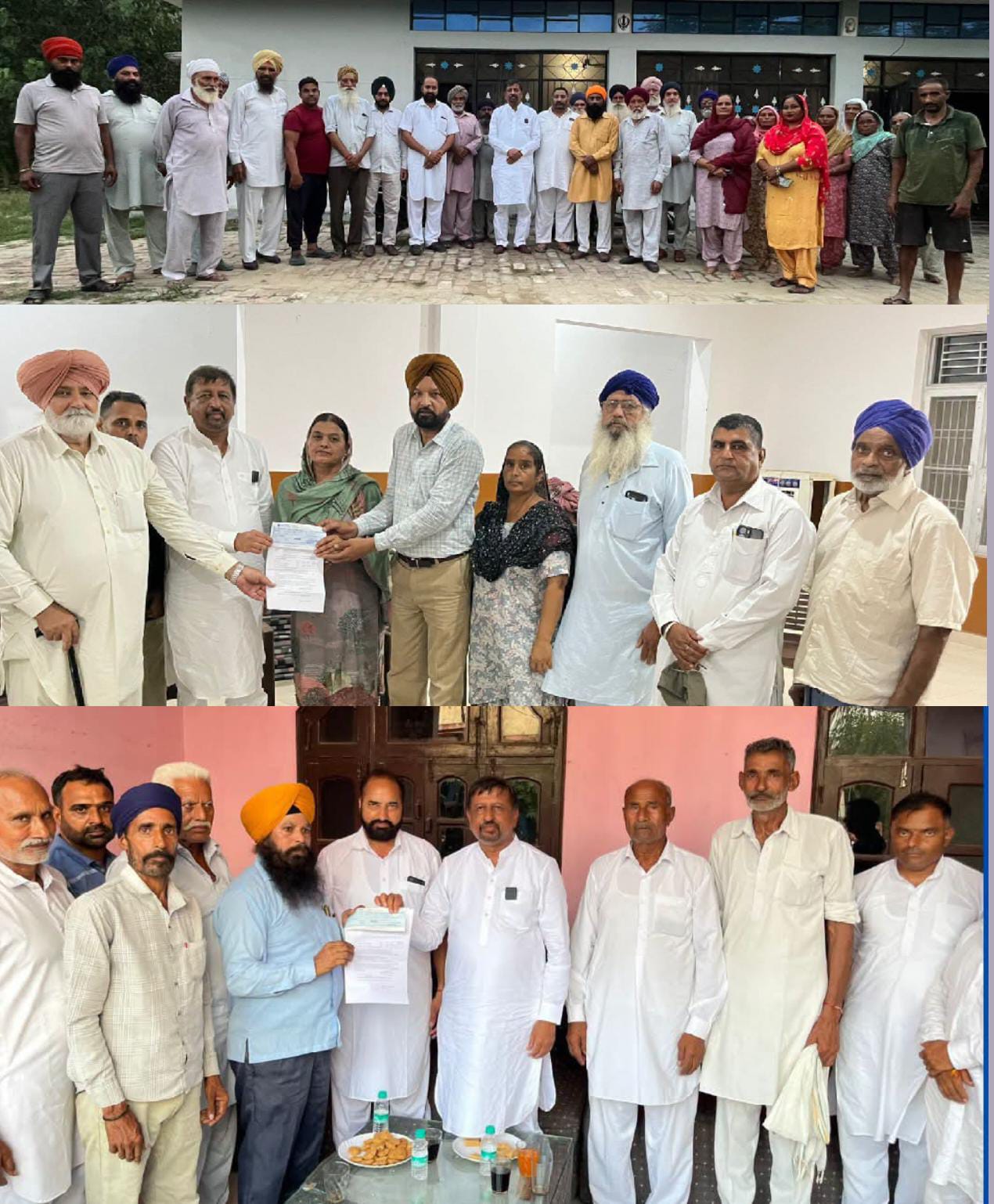 *​ਤਰੱਕੀ ਦੀ ਲੀਹ ‘ਤੇ ਬਲਾਚੌਰ ਦੇ ਪਿੰਡ* *ਵਿਧਾਇਕਾ ਸੰਤੋਸ਼ ਕਟਾਰੀਆ ਵੱਲੋਂ 13 ਲੱਖ ਦੀਆਂ ਗ੍ਰਾਂਟਾਂ ਤਕਸੀਮ* ​