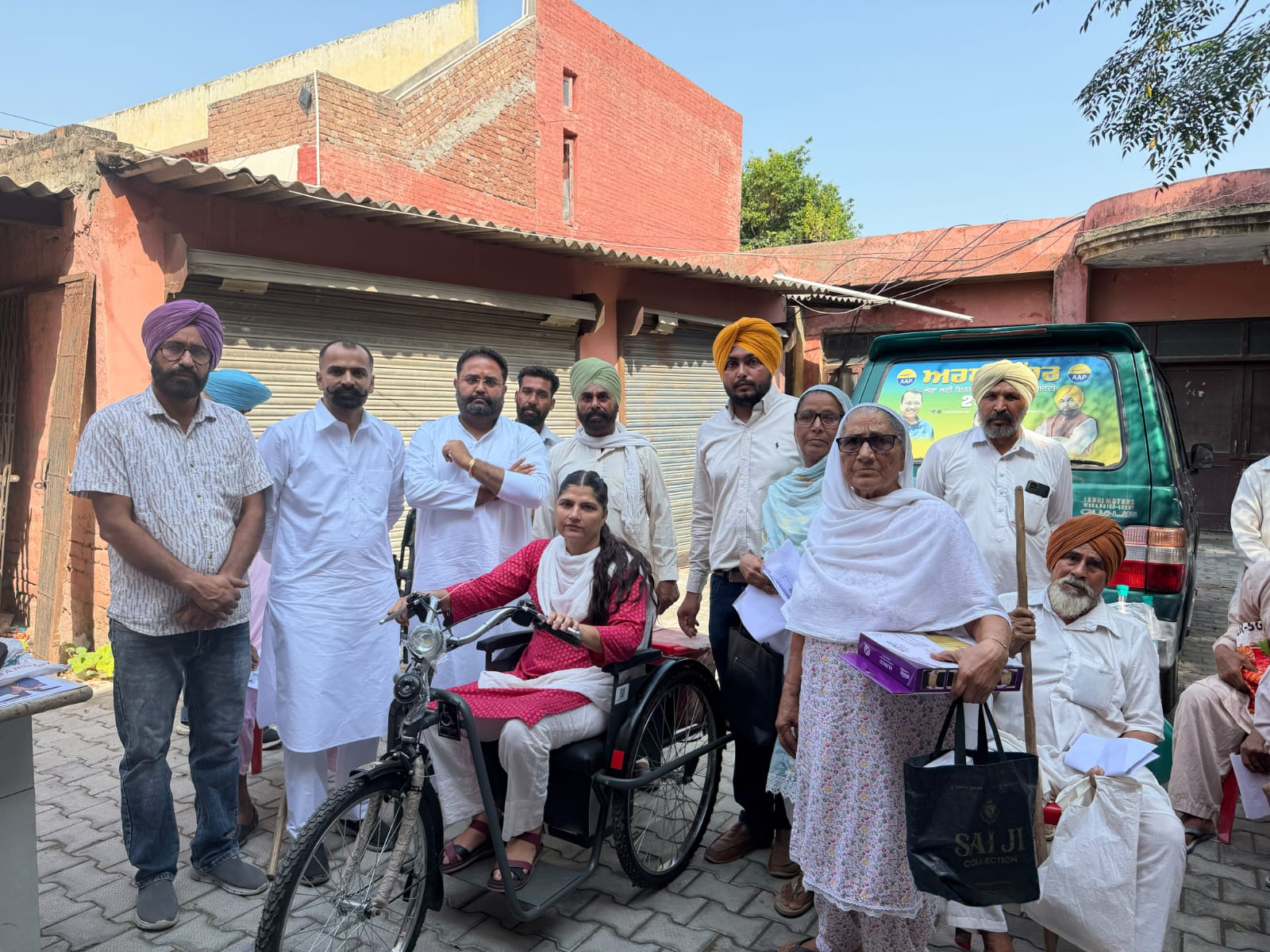 ਮਿਸ਼ਨ 2027 ਤਹਿਤ 10ਵਾਂ ਮੁਫ਼ਤ ਸਹਾਇਕ ਉਪਕਰਣ ਵੰਡ ਕੈਂਪ, ਲਗਭਗ 100 ਲੋੜਵੰਦਾਂ ਤੱਕ ਪਹੁੰਚੀ ਸਹਾਇਤਾ : ਅਰਸ਼ ਸੱਚਰ ਹਰ ਪਿੰਡ, ਹਰ ਵਾਰਡ ਅਤੇ ਹਰ ਲੋੜਵੰਦ ਪਰਿਵਾਰ ਤੱਕ ਸੇਵਾ ਪਹੁੰਚਾਉਣ ਦਾ ਸੰਕਲਪ