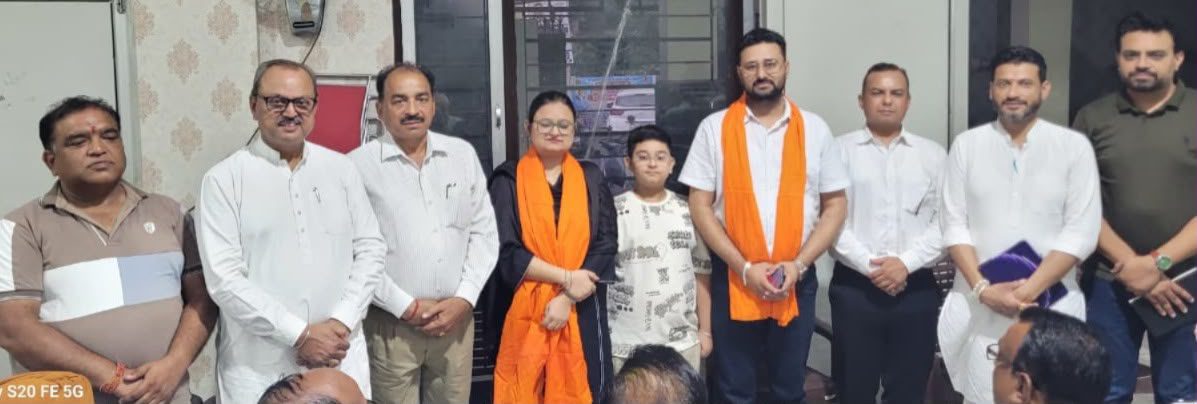 ਬਾਰ ਐਸੋਸੀਏਸ਼ਨ ਦੇ ਜੁਆਇੰਟ ਸੈਕਟਰੀ ਬਣੇ ਦਰਿਪਣ ਸਾਹਨੀ ਦਾ ਭਾਜਪਾ ਵੱਲੋਂ ਸਨਮਾਨ   ਪਾਰਟੀ ਦੇ ਲੀਗਲ ਸੈੱਲ ਦੀ ਜ਼ਿੰਮੇਵਾਰੀ ਵੀ ਬਾਖੂਬੀ ਨਿਭਾ ਰਹੇ ਹਨ ਦਰਿਪਣ ਸਾਹਨੀ: ਡਾ. ਰਾਜਿੰਦਰ ਸ਼ਰਮਾ
