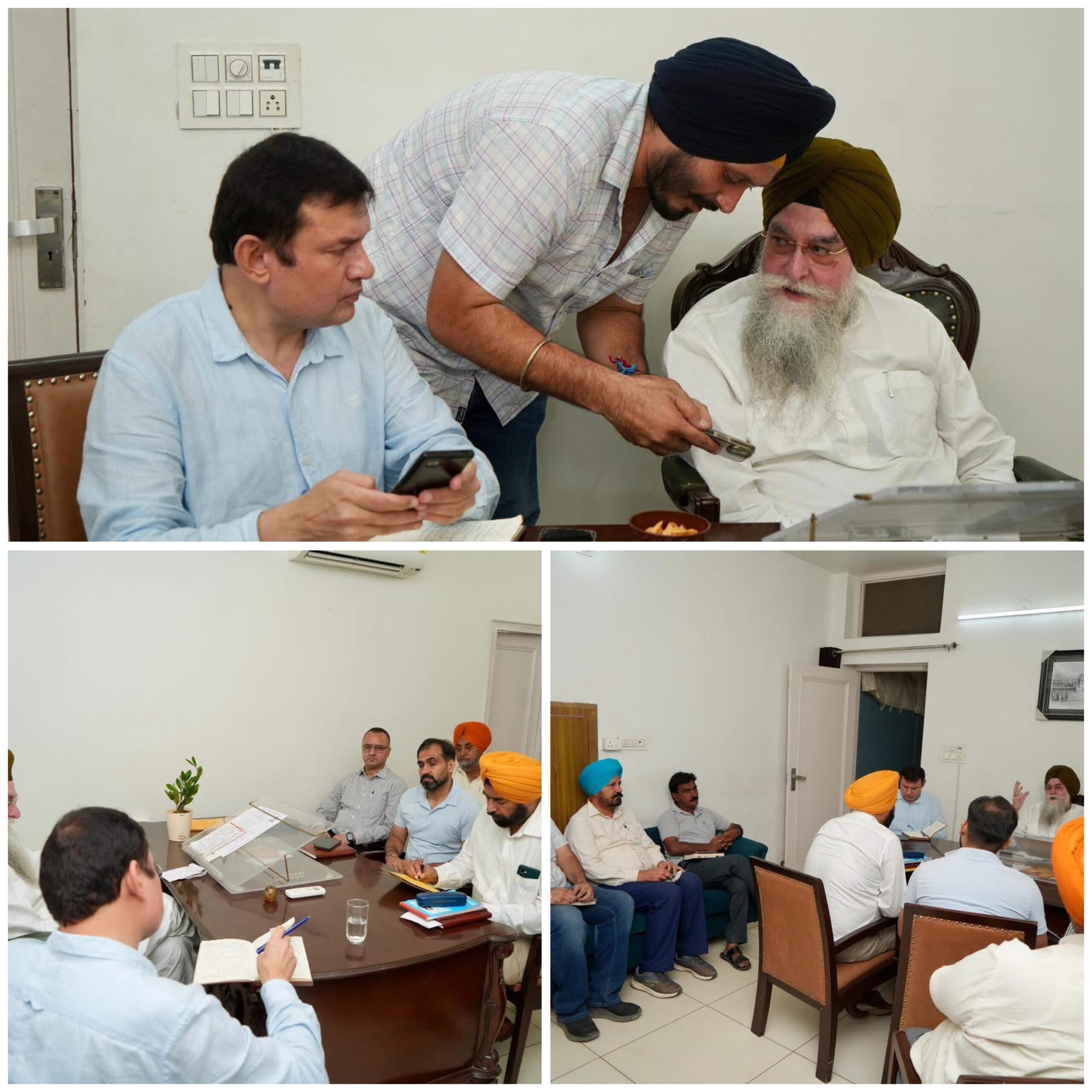 ਬਿਜਲੀ ਬੋਰਡ ਦੇ ਉੱਚ ਅਧਿਕਾਰੀਆਂ ਨਾਲ ਹਲਕੇ ਦੀਆਂ ਬਿਜਲੀ ਸਮੱਸਿਆਵਾਂ ਅਤੇ ਵਿਕਾਸ ਕਾਰਜਾਂ ਸਬੰਧੀ ਇੱਕ ਰੀਵਿਊ ਮੀਟਿੰਗ ਕੀਤੀ।