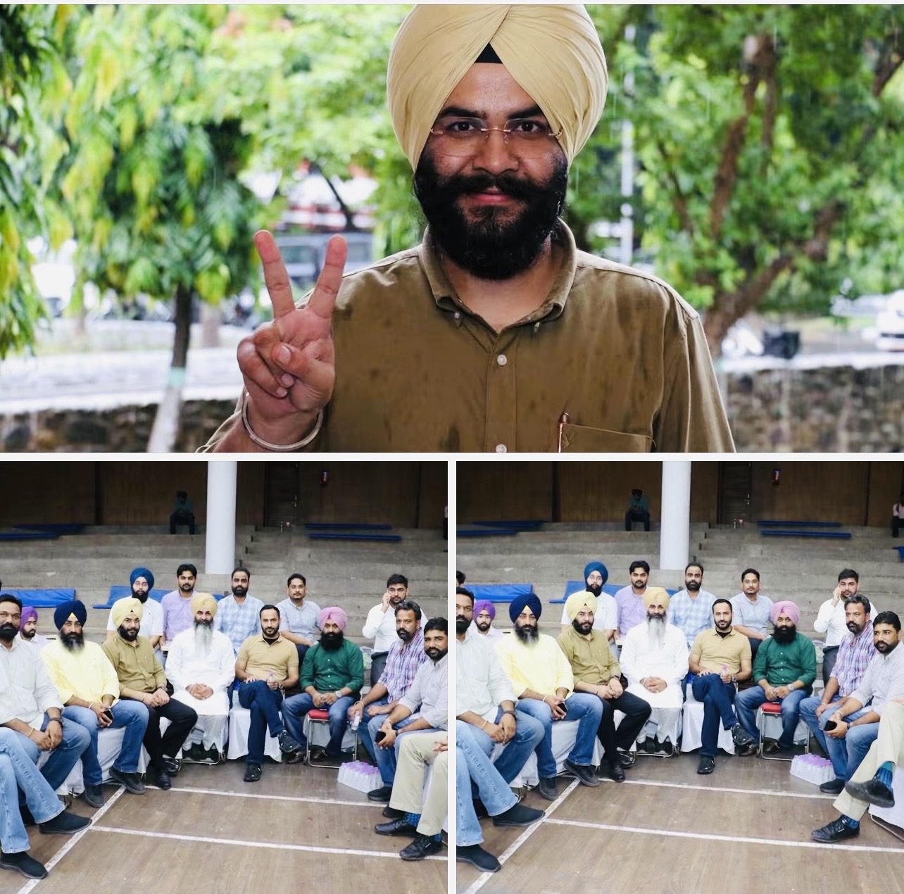 ਪੰਜਾਬ ਯੂਨੀਵਰਸਿਟੀ ਸੈਨੇਟ ਚੋਣਾਂ ਵਿੱਚ ਸ਼ਾਨਦਾਰ ਜਿੱਤ ’ਤੇ ਮਿਹਰ ਸਿੰਘ ਮੱਲ ਨੂੰ ਮੀਤ ਹੇਅਰ ਵੱਲੋਂ ਦਿਲੋਂ ਮੁਬਾਰਕਬਾਦ